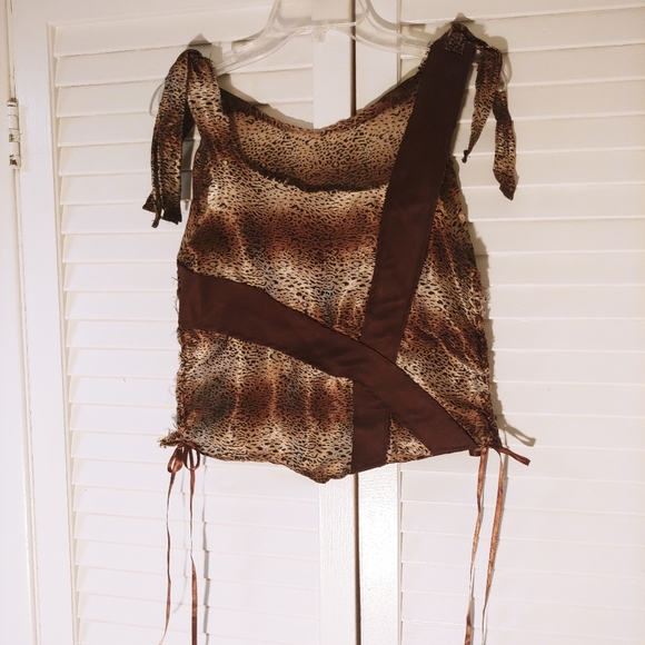 Handmade Cave Woman Costume w/FREE necklace - Picture 5 of 15